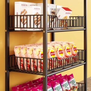 Beverage cabinet wire shelving (4)
