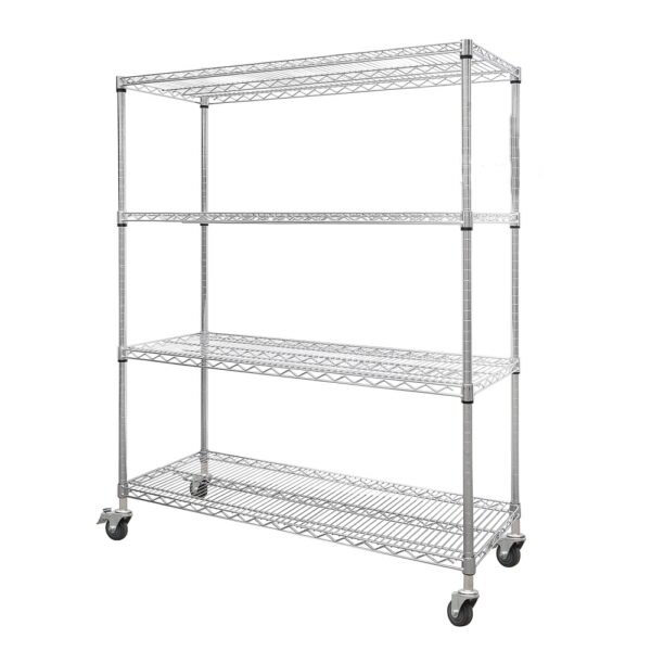 Storage Room Multilayer Wire Shelving