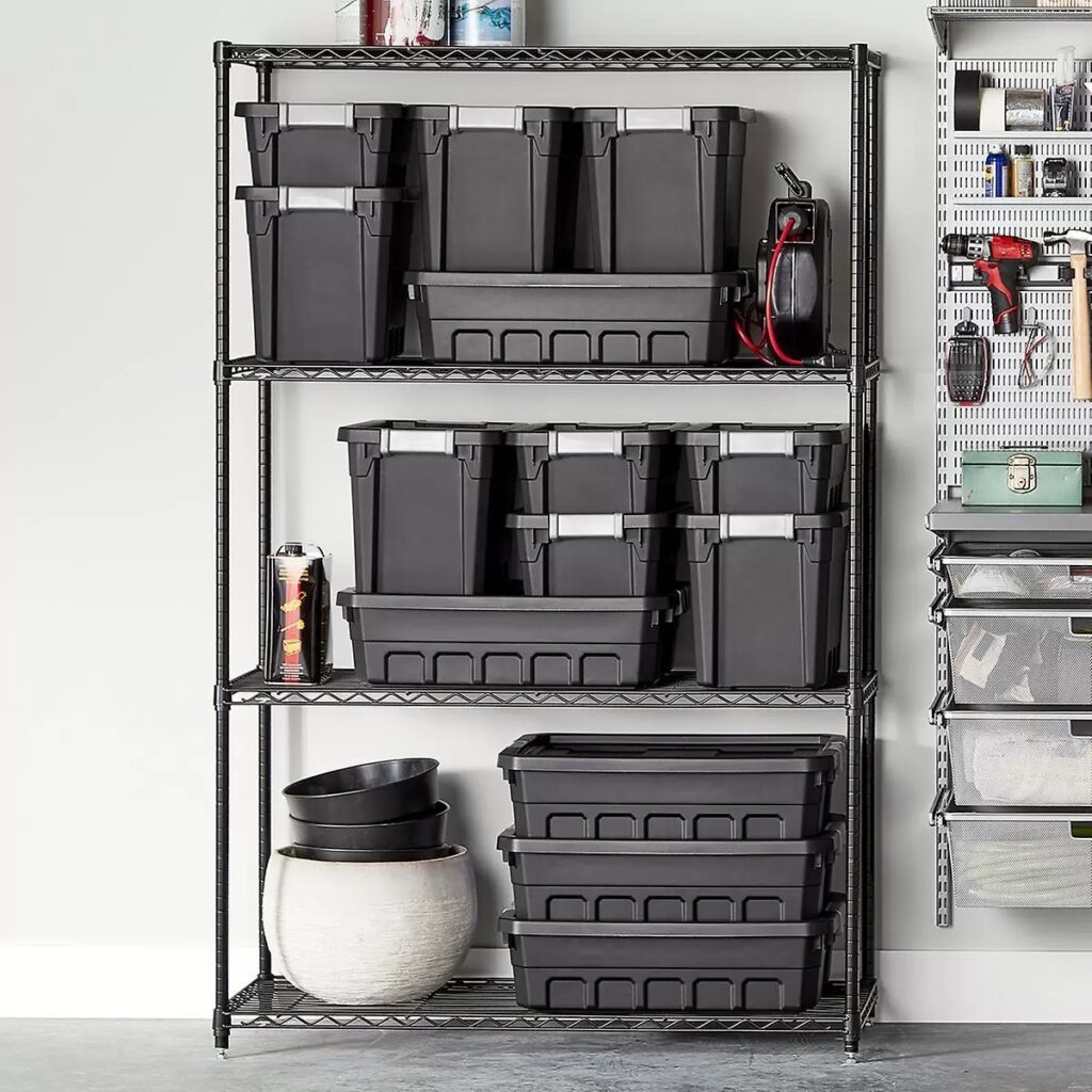 Walk-in Refrigerated Wire Shelving