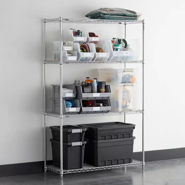 Walk-in Refrigerated Wire Shelving