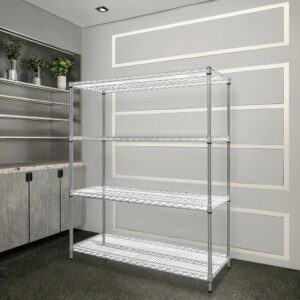 Commercial Storage Room Multilayer Wire Shelving