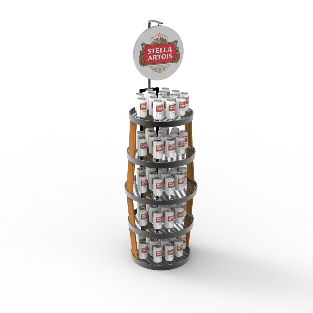 Beer Cabinet Wire Rack