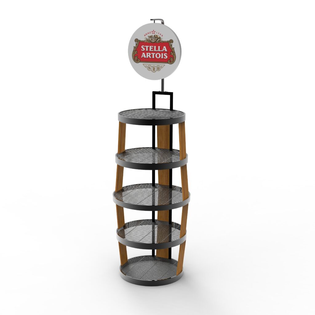 Beer Cabinet Wire Rack