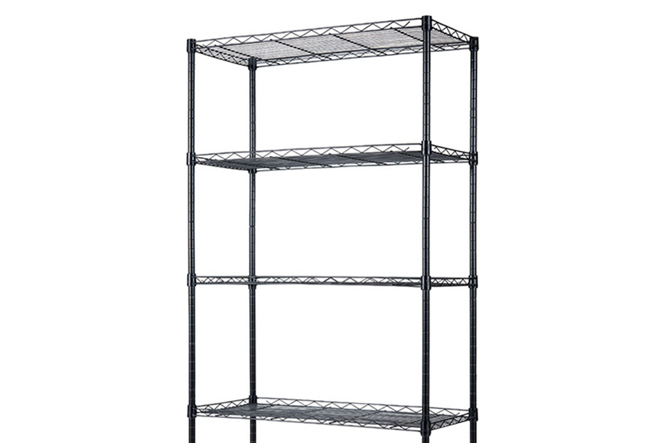Chrome Wire Shelving