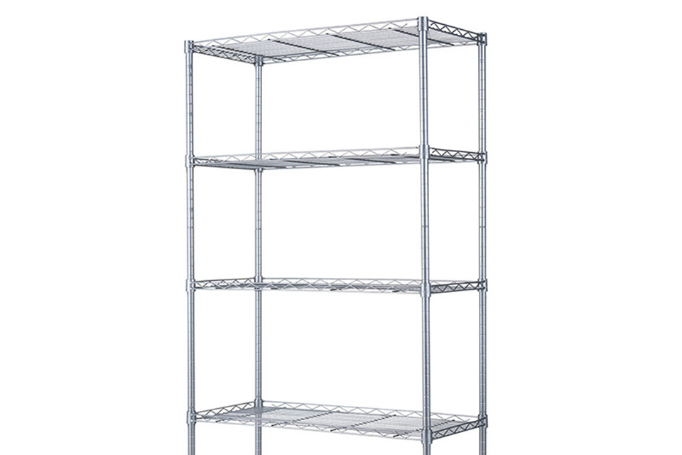 Chrome Wire Shelving