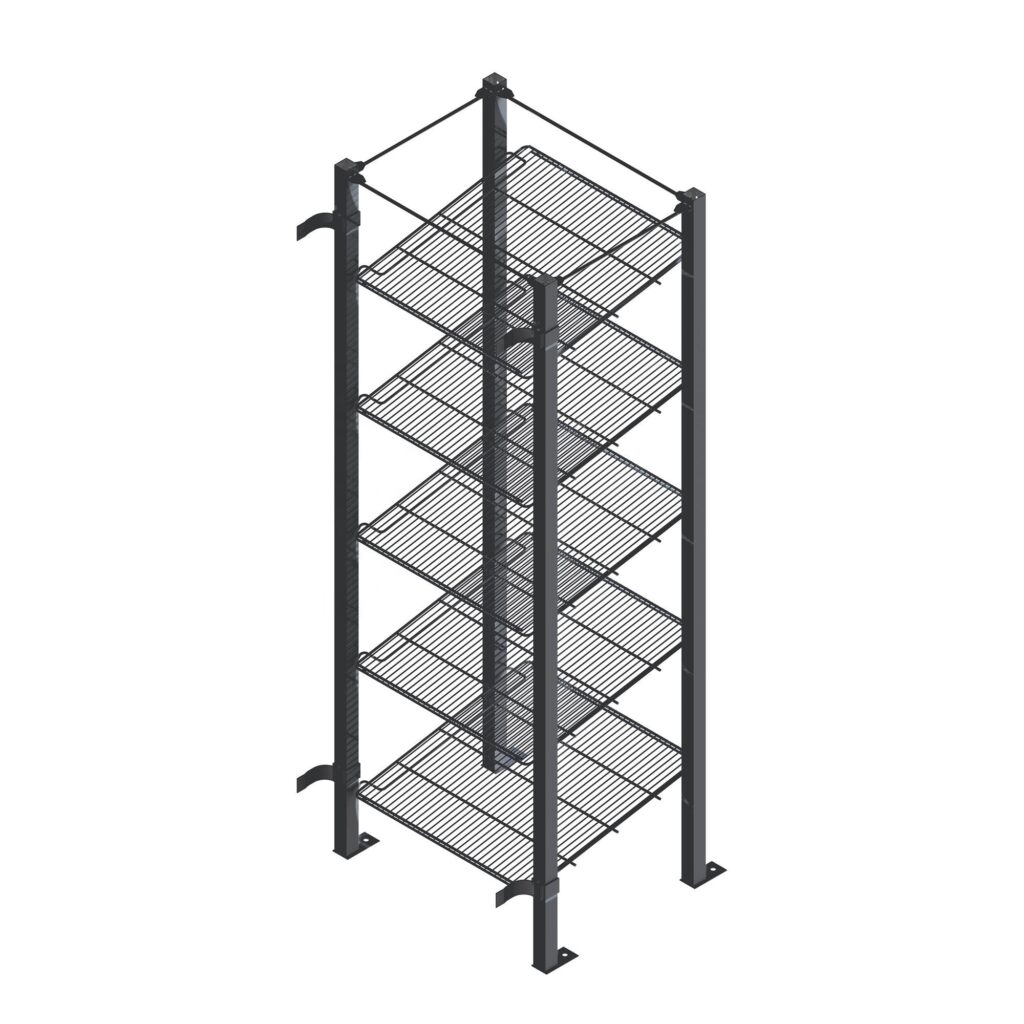 Cold Storage Room Multilayer Wire Shelving