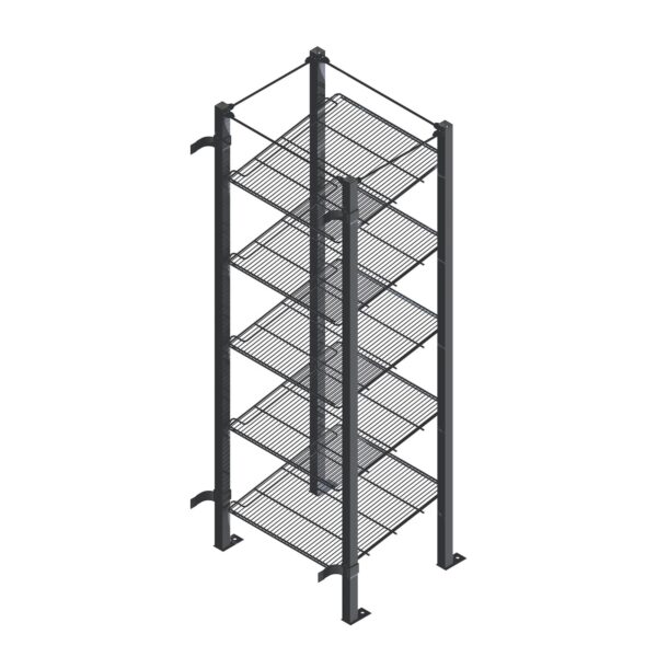 Cold Storage Room Multilayer Wire Shelving