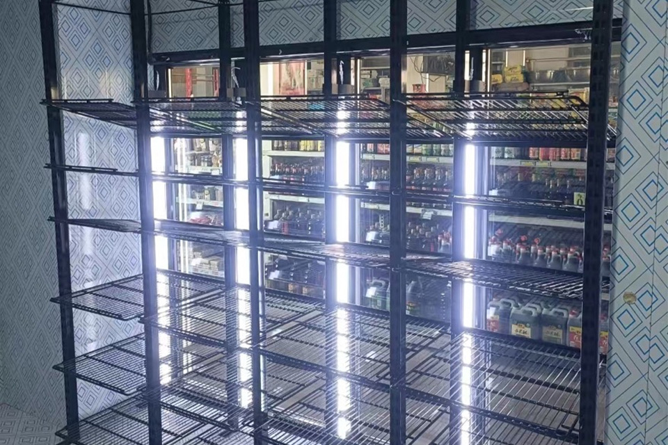 Custom Wire Shelves