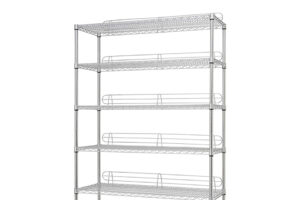 Heavy-Duty Wire Shelving