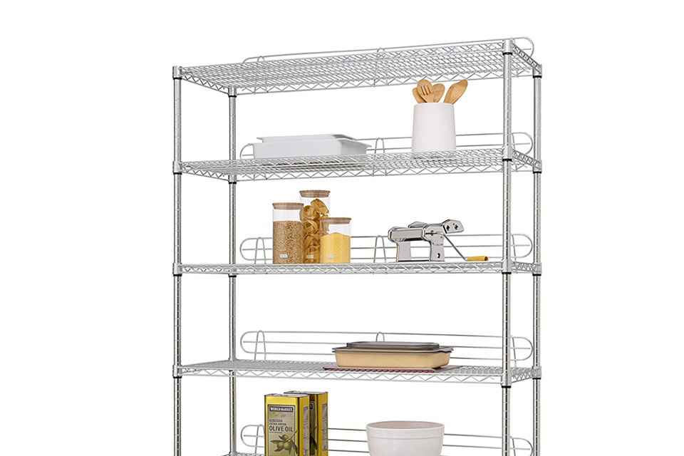 Heavy-Duty Wire Shelving