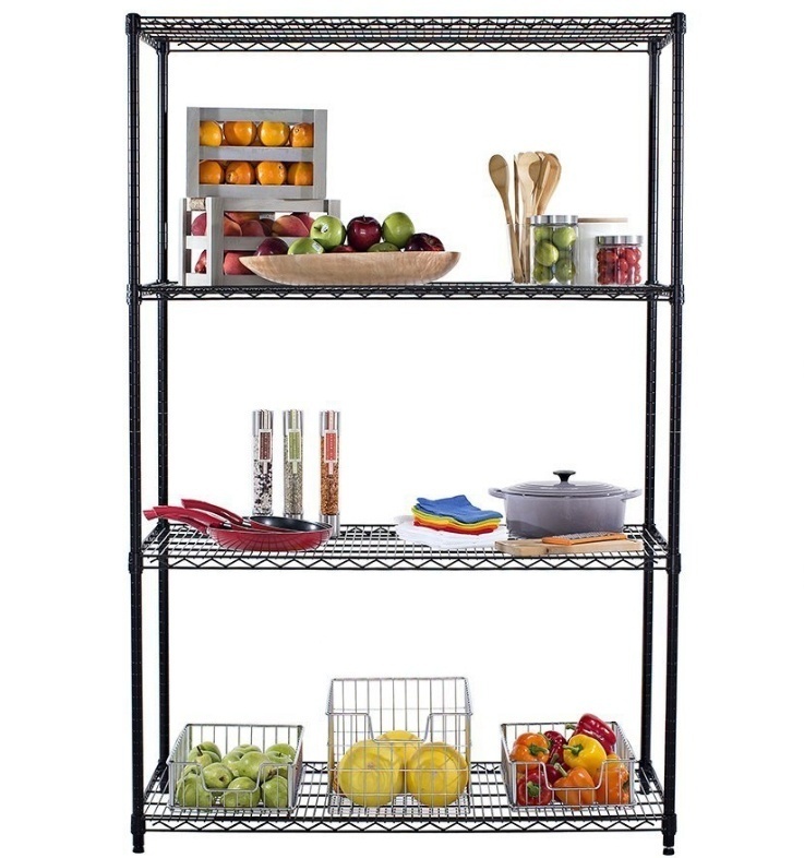 Non-standard wire shelving