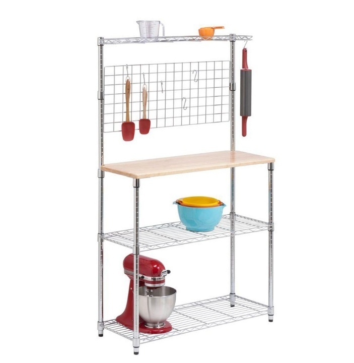 Non-standard wire shelving