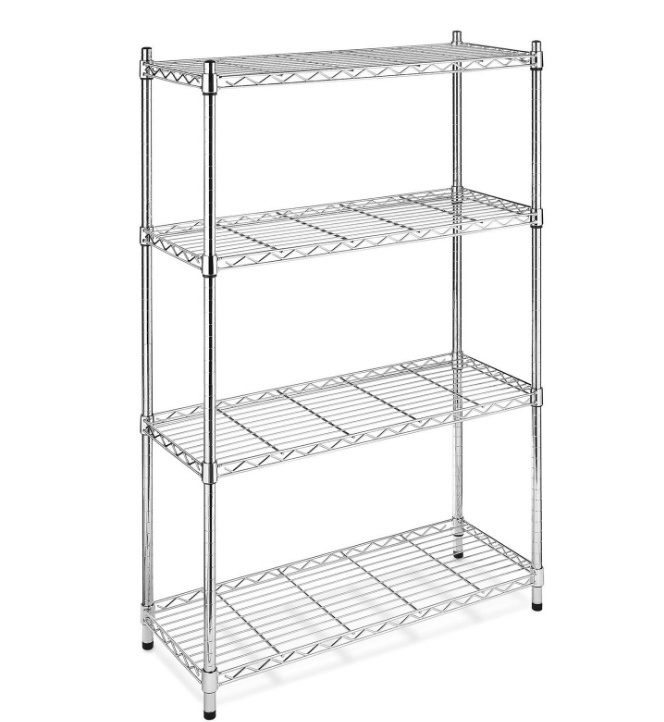 Non-standard wire shelving
