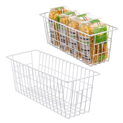 Freezer Wire Storage Basket Metal Rack Freezer Wire Basket