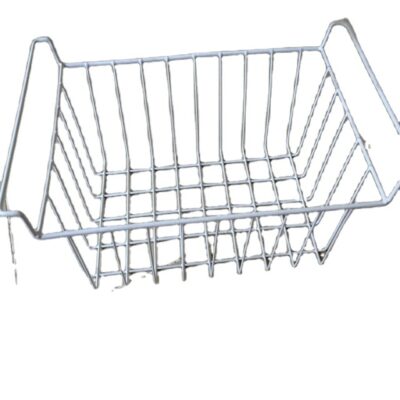 Personalized Silver Stainless Steel Chest Freezer Basket