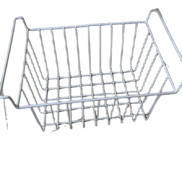 1-25.jpg Personalized Silver Stainless Steel Chest Freezer Basket