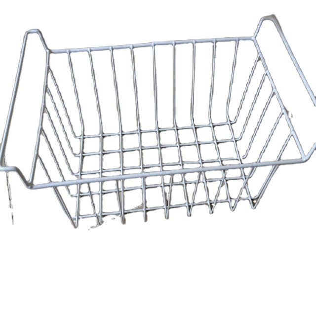 Personalized Silver Stainless Steel Chest Freezer Basket