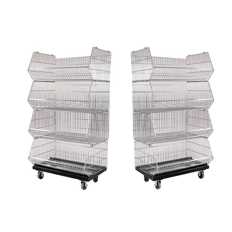 Walk-in Refrigerated Wire Shelving Metal Wire Rack
