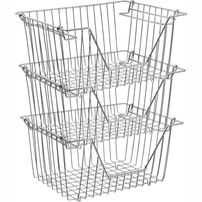 Storage Wire Baskets Freezer Basket For Chest Freezer