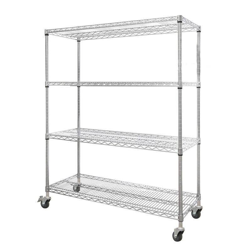 Quality Low Storage Room Multilayer Wire Shelving