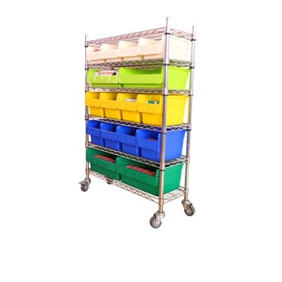 Quality Metal Walk-in Refrigerated Wire Shelving