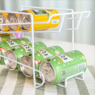 Coke Can Dispenser Refrigerator Beverage Cabinet Wire Rack