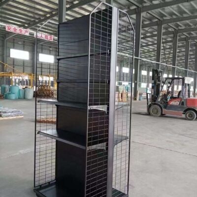 Walk-in Refrigerated Wire Shelving White Metal Rack Shelves