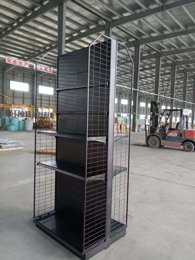 Walk-in Refrigerated Wire Shelving White Metal Rack Shelves