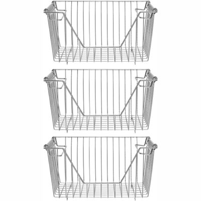 Storage Wire Baskets Freezer Basket For Chest Freezer