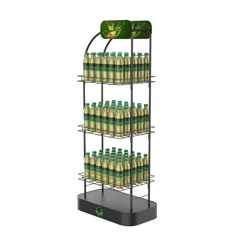 Custom Made Metal High Quality Beverage Cabinet Wire Rack