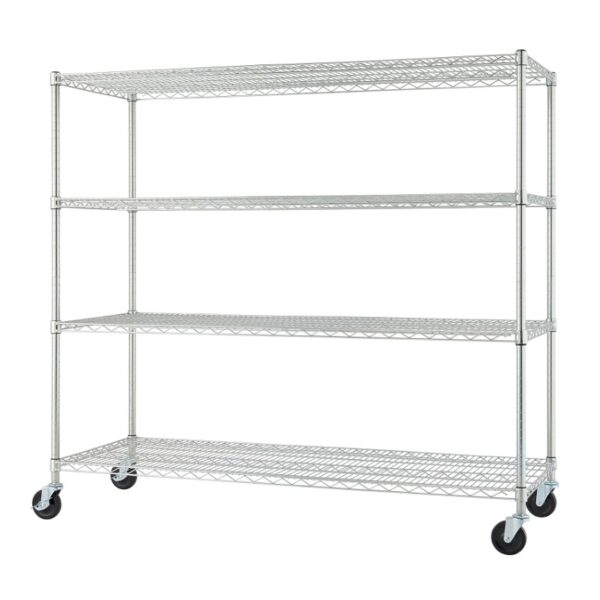 Stainless High Quality Walk-in Freezer Wire Shelving