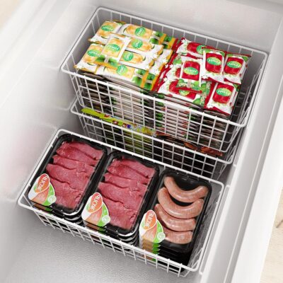 Manufacture Chest Freezer Basket Wire Freezer Organizer