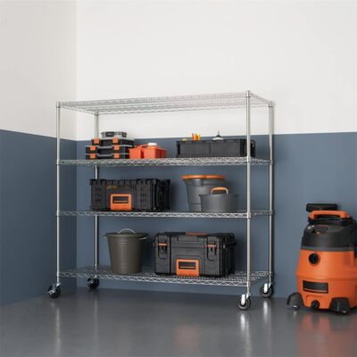 Stainless High Quality Walk-in Freezer Wire Shelving
