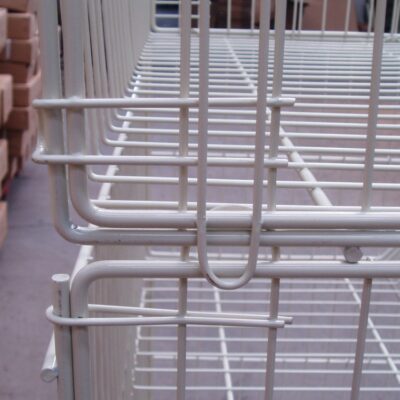 Walk-in Refrigerated Wire Shelving Metal Wire Rack