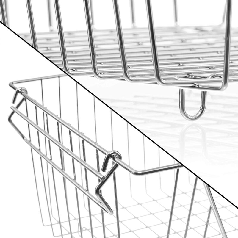 Storage Wire Baskets Freezer Basket For Chest Freezer