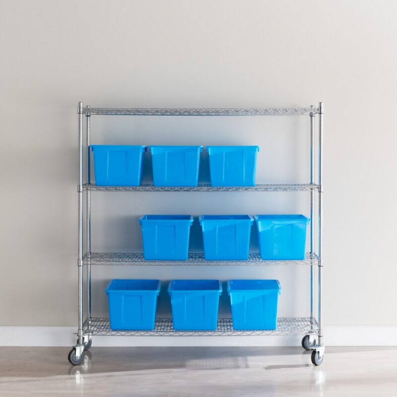 Quality Low Storage Room Multilayer Wire Shelving