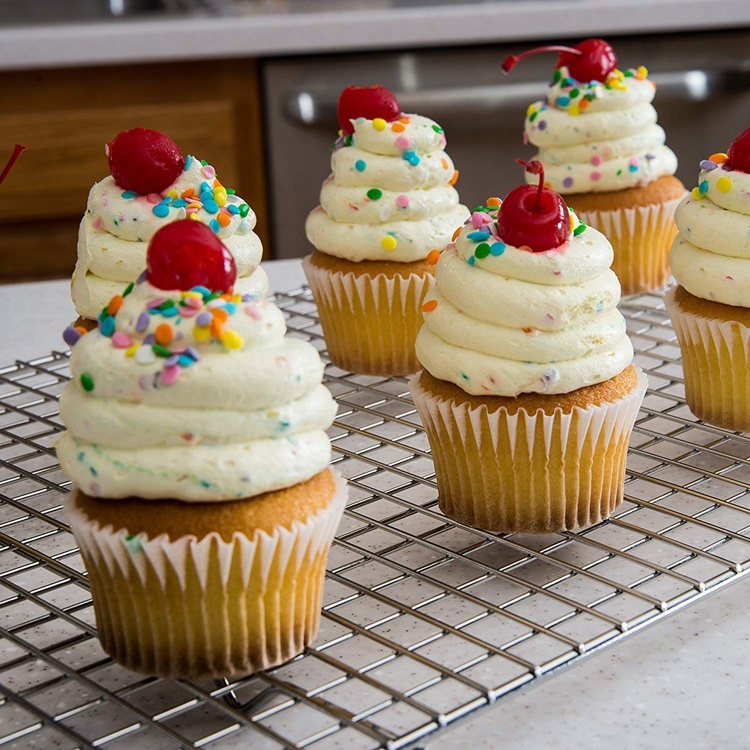 Steel Metal Wire Mesh Commercial Refrigerator Wire Rack