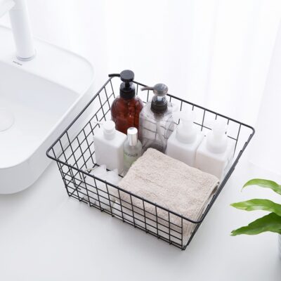 Iron Metal Wire Mesh Freezer Wire Basket Freezer Net Basket