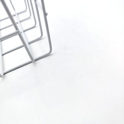 White Color Wire Chest Freezer Basket Metal Freezer Basket