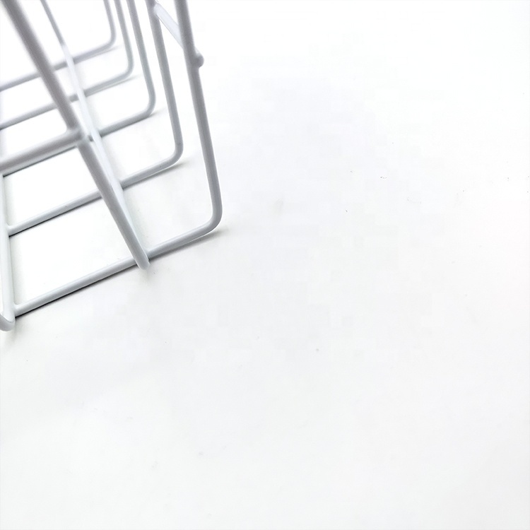 White Color Wire Chest Freezer Basket Metal Freezer Basket