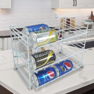 Beer Cabinet Wire Rack Rack Beer Organizer Rolling