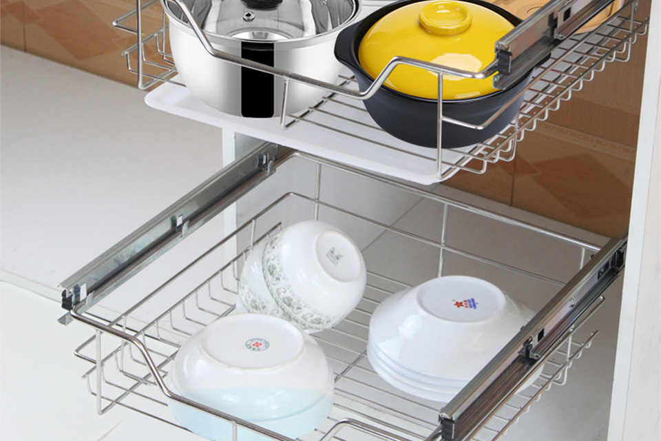 Freezer Wire Shelving For Upright/Chest Models (B2B) 2 Basket