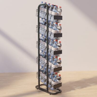 Customized High Quality Metal Beer Cabinet Wire Rack