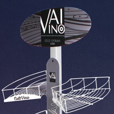 Metal Soft Drink Beer Cabinet Wire Rack Display Rack