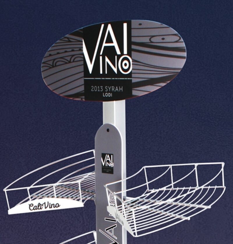 Metal Soft Drink Beer Cabinet Wire Rack Display Rack