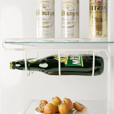 Refrigerator Beer Storage Rack Iron Wine Bottle Holder