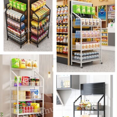 Custom Displays Racks Beverage Cabinet Wire Shelving
