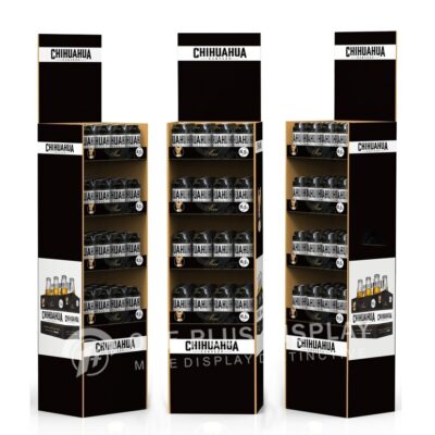 Duty Metal Beverage Display Stand Beverage Cabinet Wire Rack