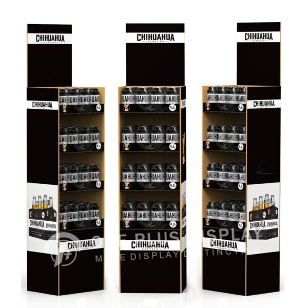 Beverage-cabinet-wire-shelving-3-3.jpg Duty Metal Beverage Display Stand Beverage Cabinet Wire Rack