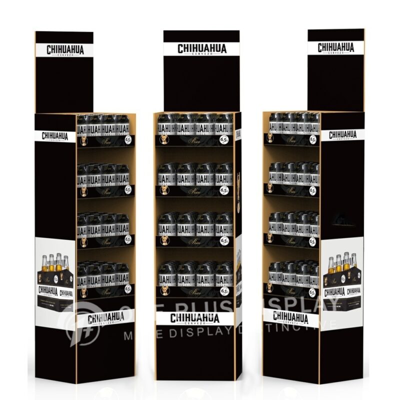 Duty Metal Beverage Display Stand Beverage Cabinet Wire Rack